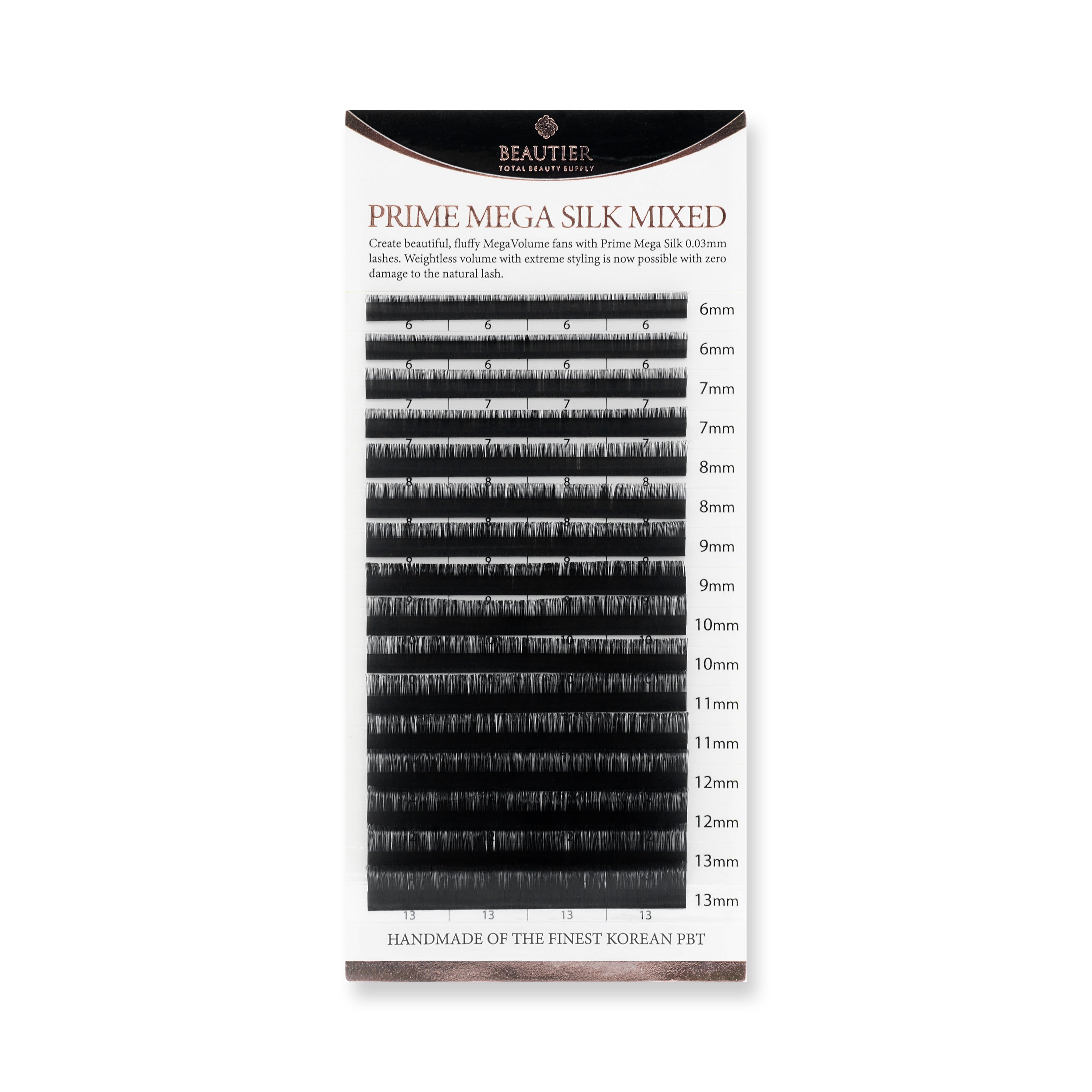 Prime Mega Silk Mixed Lash - beautierlash