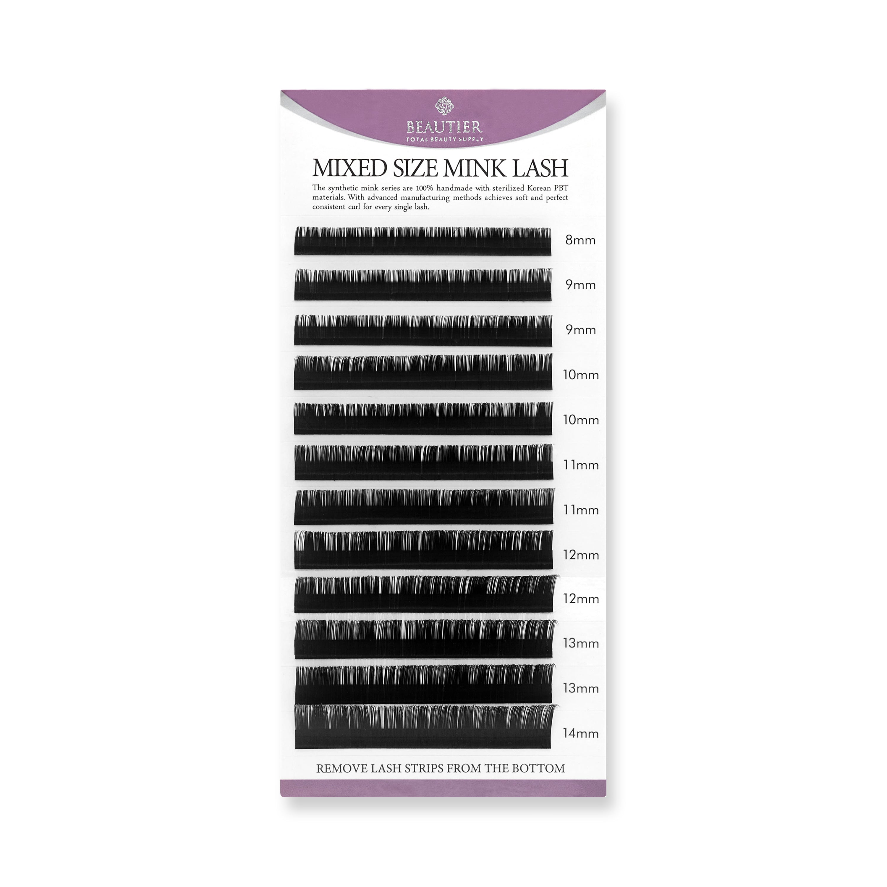 MIXED SIZE MINK LASH - beautierlash