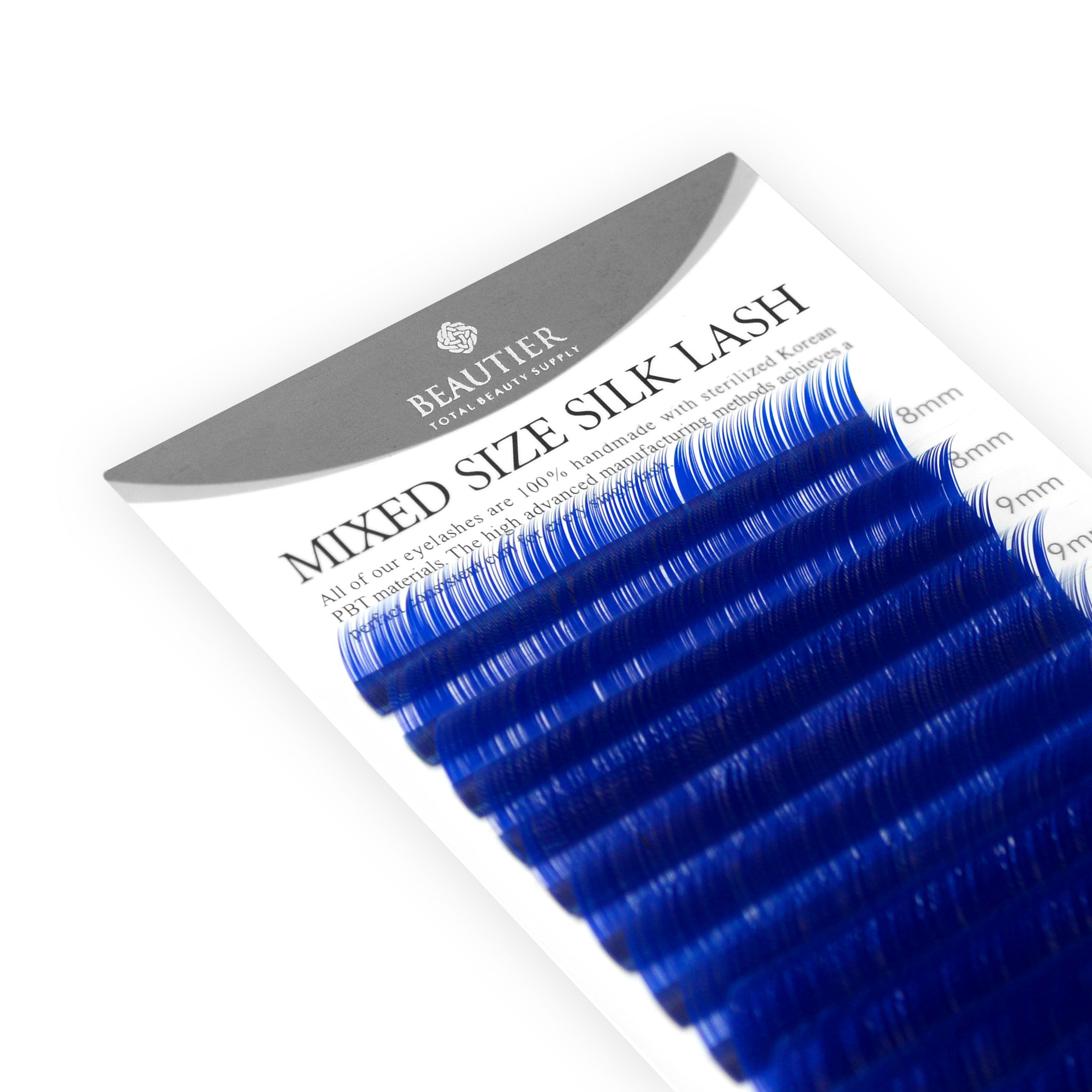 MIXED SIZE SILK LASH -BLUE - beautierlash