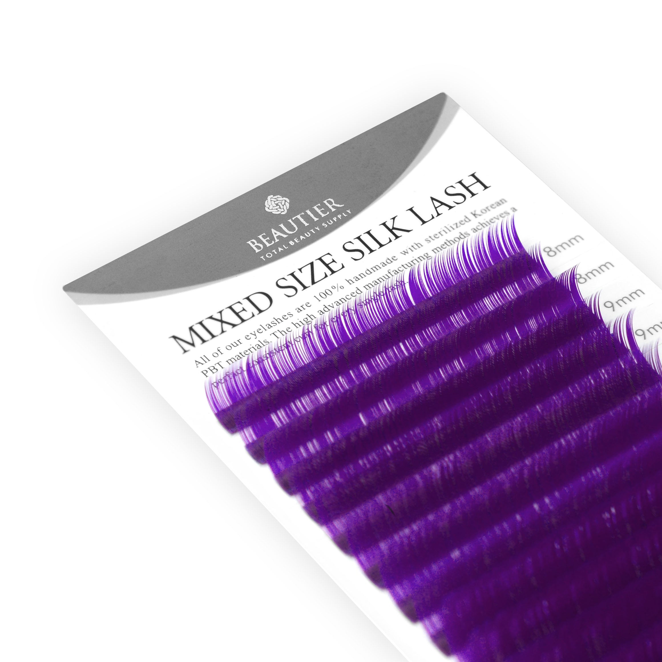 MIXED SIZE SILK LASH - PURPLE - beautierlash